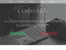 Tablet Screenshot of cobralex.cl